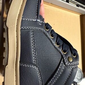 Boys Black Leather Shoes